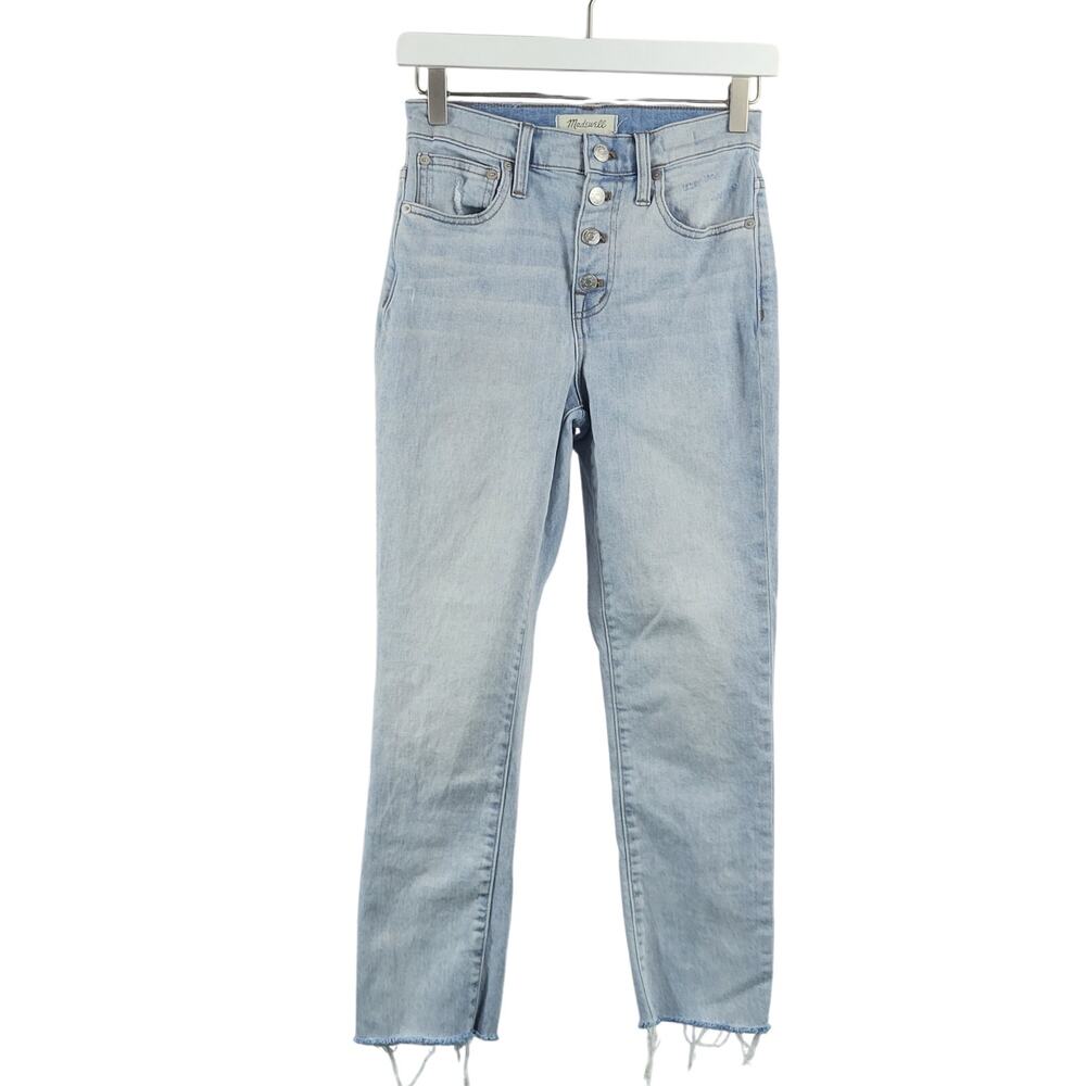Madewell High-Rise Slim Boyjean Fitzgerald Wash Size 23
